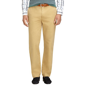 Clark Fit Garment-Dyed Chinos - Khaki